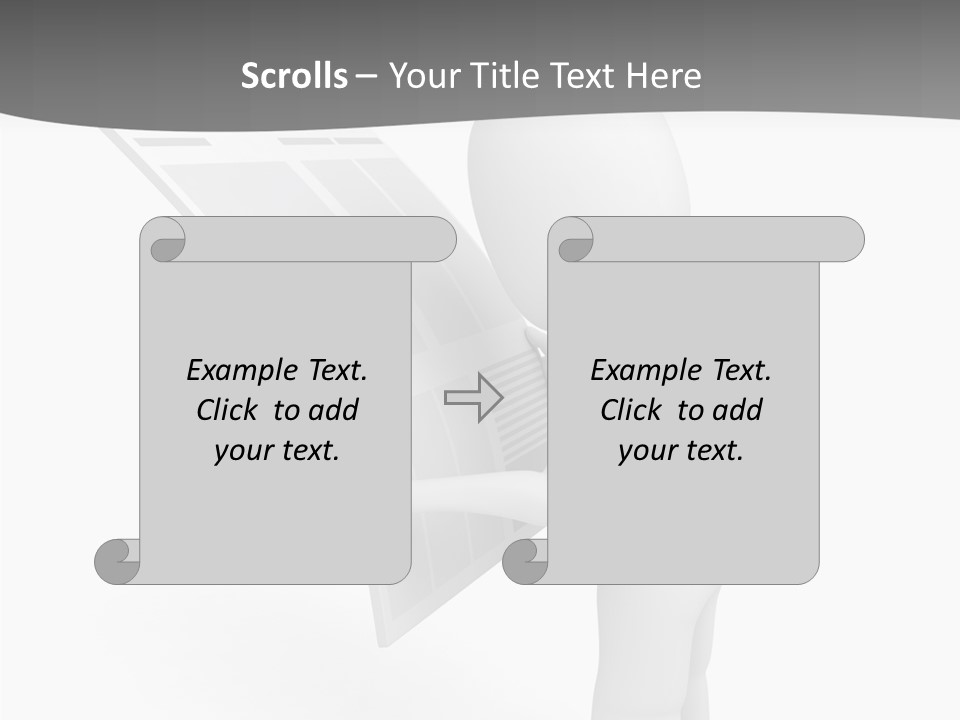 Helping Hand Background Close Up PowerPoint Template