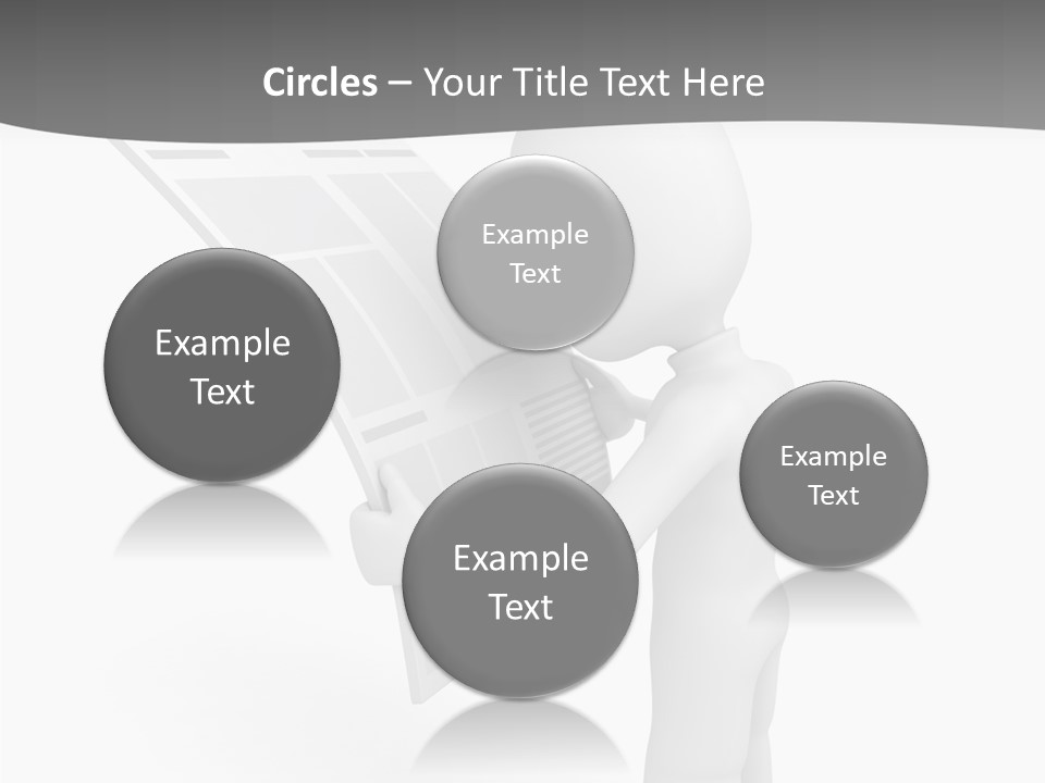 Helping Hand Background Close Up PowerPoint Template