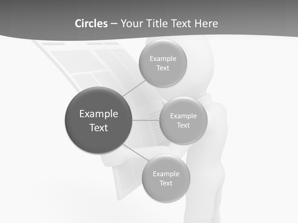 Helping Hand Background Close Up PowerPoint Template