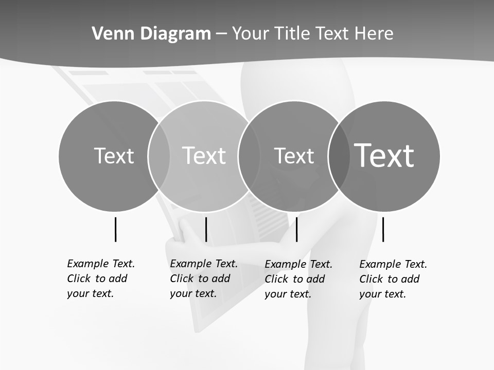 Helping Hand Background Close Up PowerPoint Template