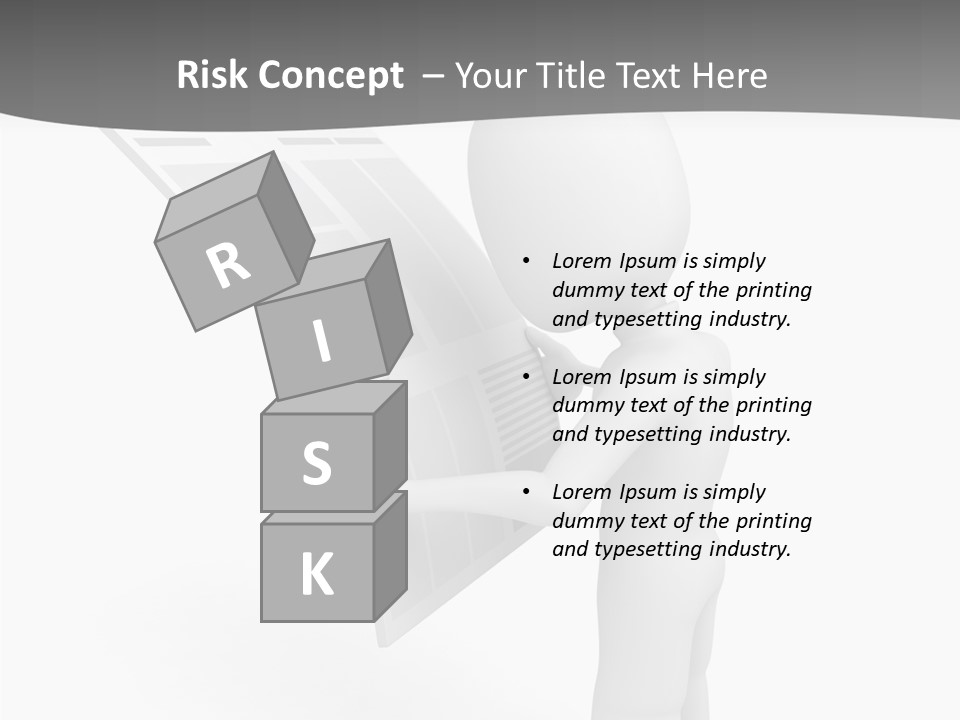 Helping Hand Background Close Up PowerPoint Template