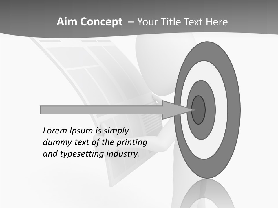 Helping Hand Background Close Up PowerPoint Template