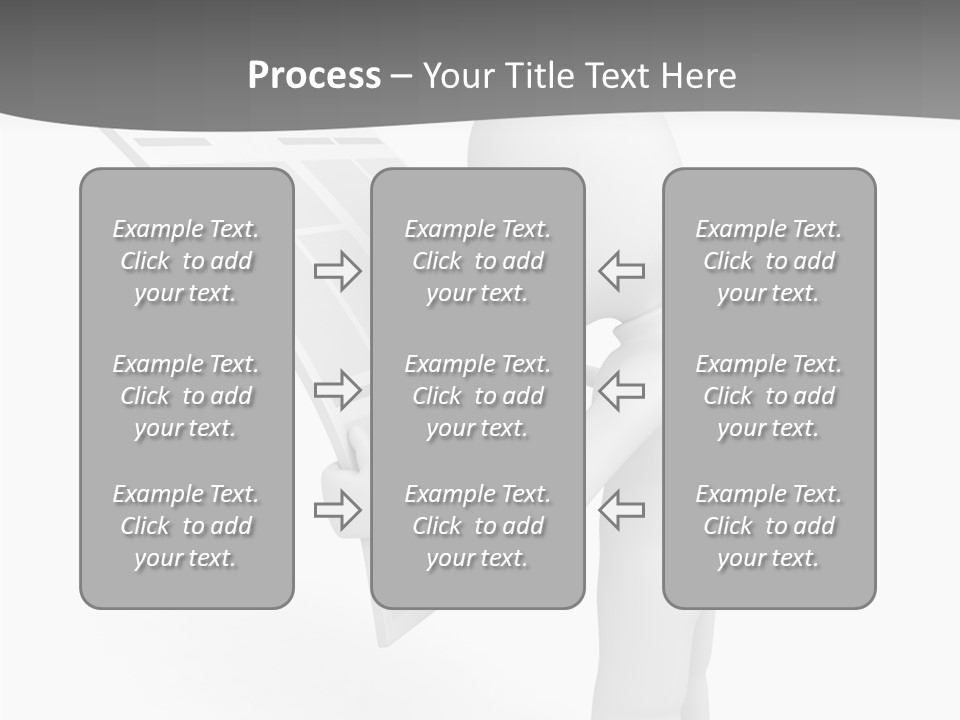 Helping Hand Background Close Up PowerPoint Template