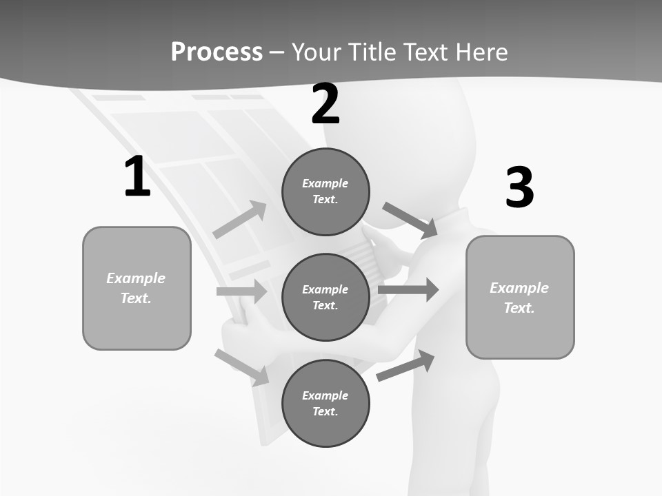 Helping Hand Background Close Up PowerPoint Template