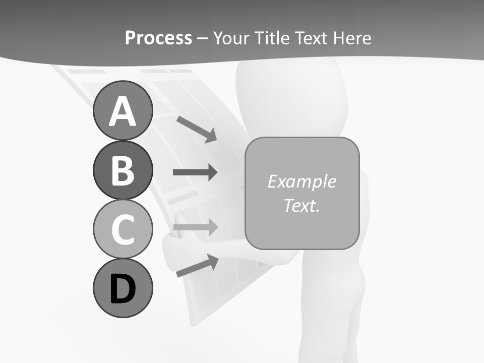 Helping Hand Background Close Up PowerPoint Template