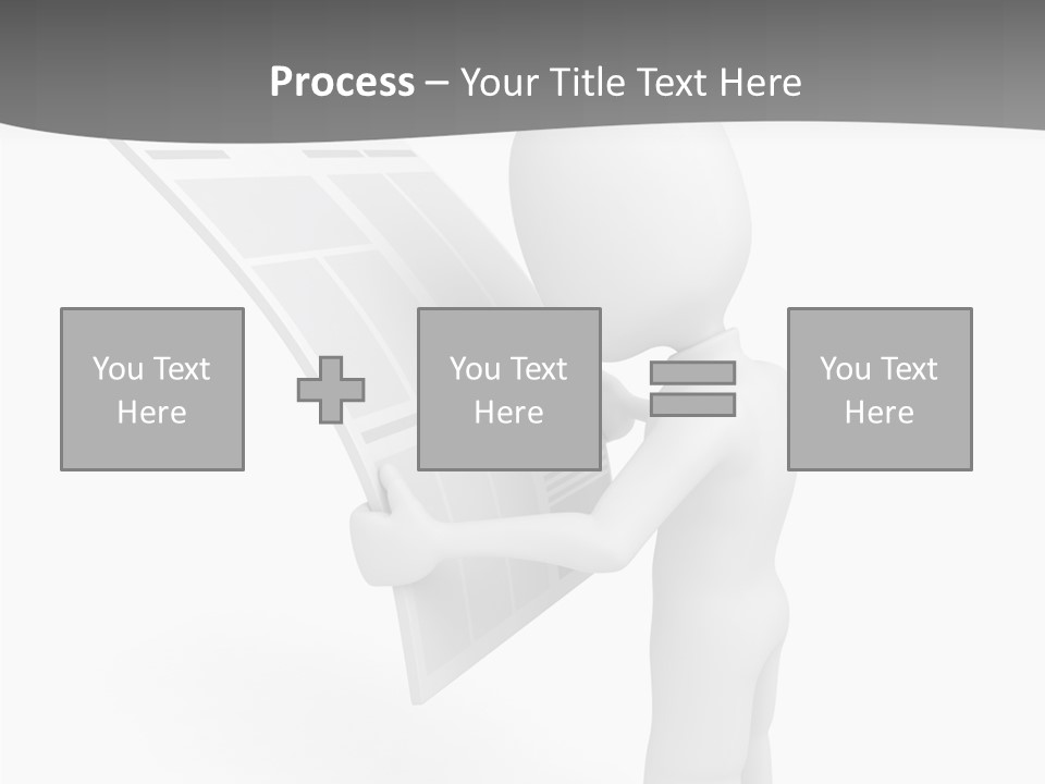Helping Hand Background Close Up PowerPoint Template