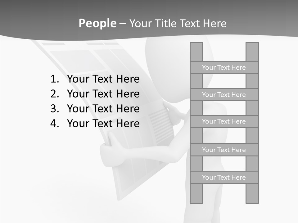 Helping Hand Background Close Up PowerPoint Template