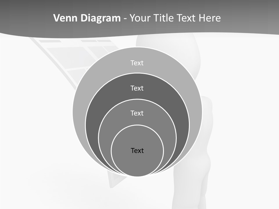 Helping Hand Background Close Up PowerPoint Template