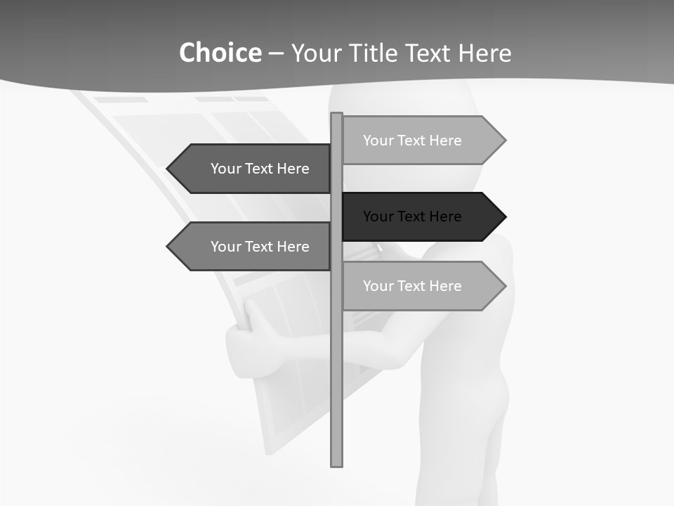 Helping Hand Background Close Up PowerPoint Template