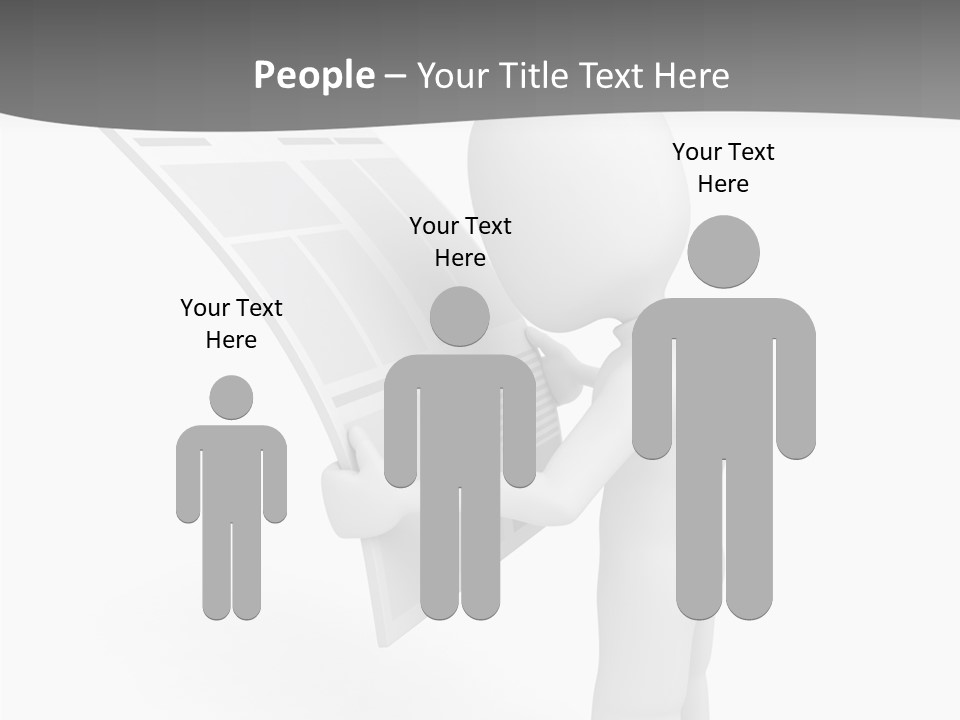 Helping Hand Background Close Up PowerPoint Template