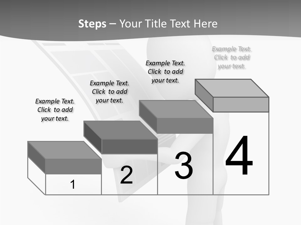Helping Hand Background Close Up PowerPoint Template