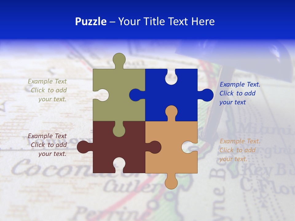 Senior  Hold Holding Hands PowerPoint Template