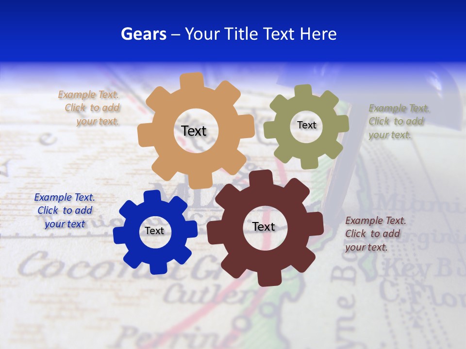 Senior  Hold Holding Hands PowerPoint Template