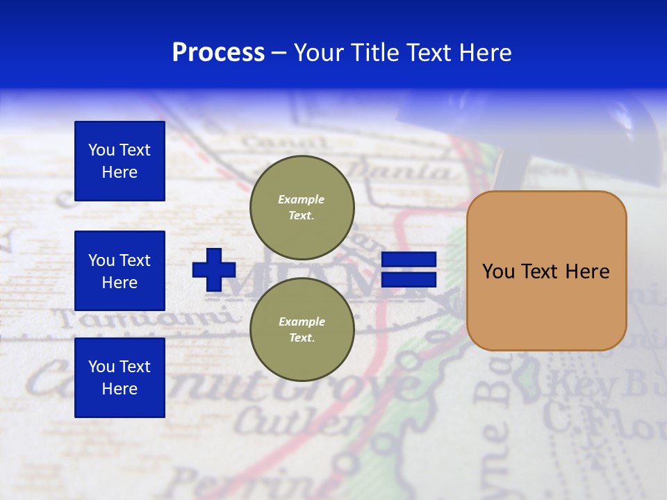 Senior  Hold Holding Hands PowerPoint Template