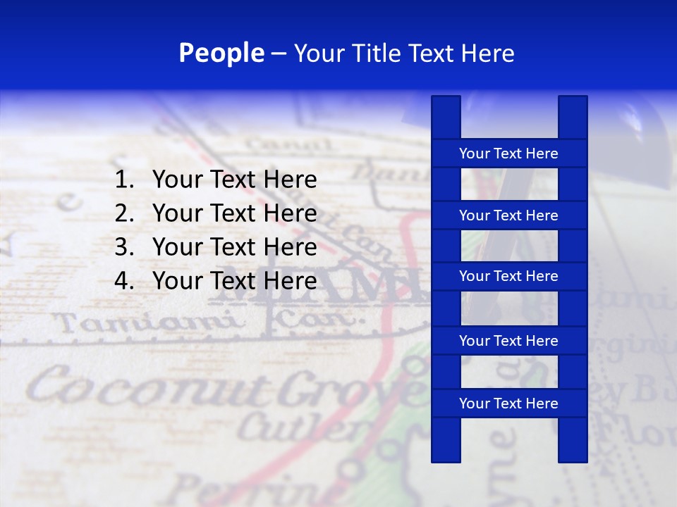 Senior  Hold Holding Hands PowerPoint Template