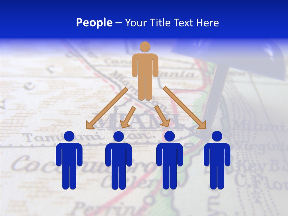 Senior  Hold Holding Hands PowerPoint Template