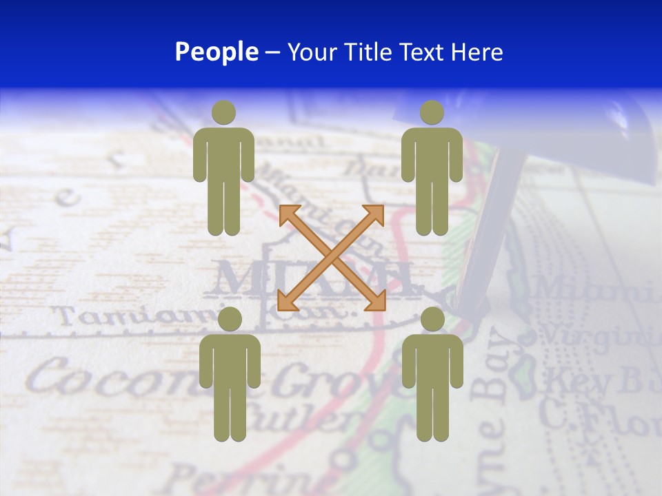 Senior  Hold Holding Hands PowerPoint Template