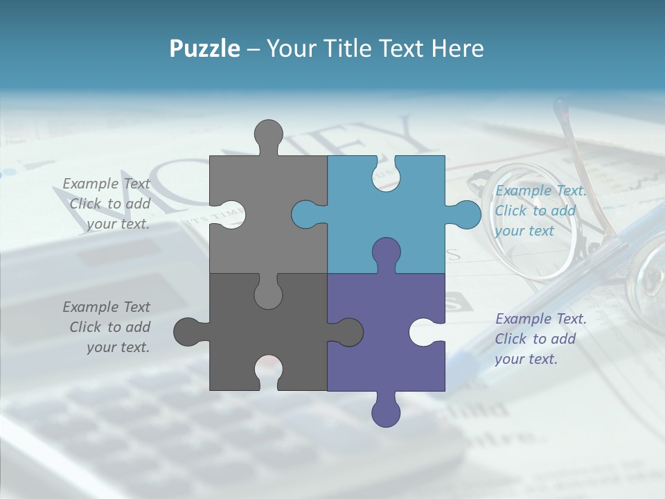 Care White Background Help PowerPoint Template