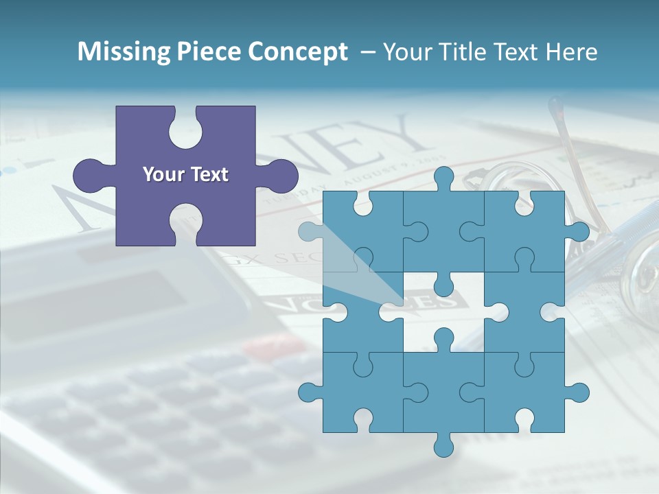 Care White Background Help PowerPoint Template