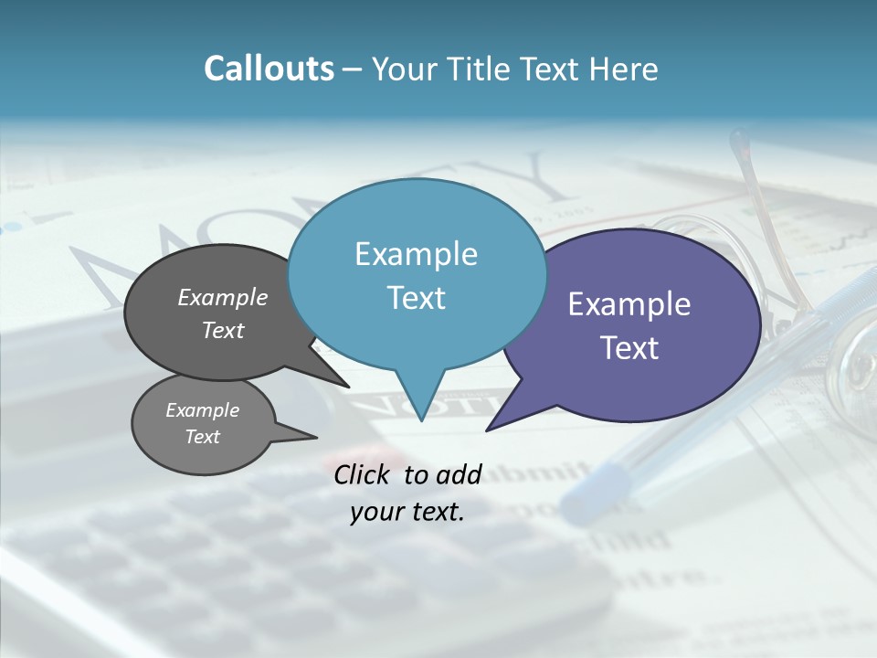 Care White Background Help PowerPoint Template