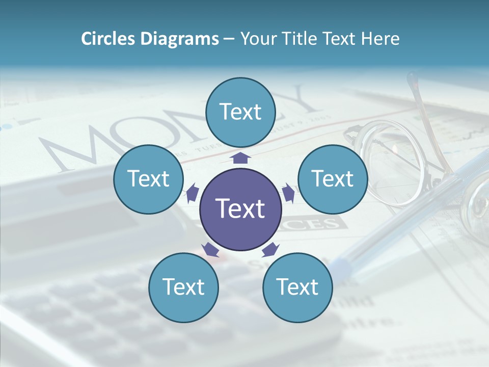 Care White Background Help PowerPoint Template