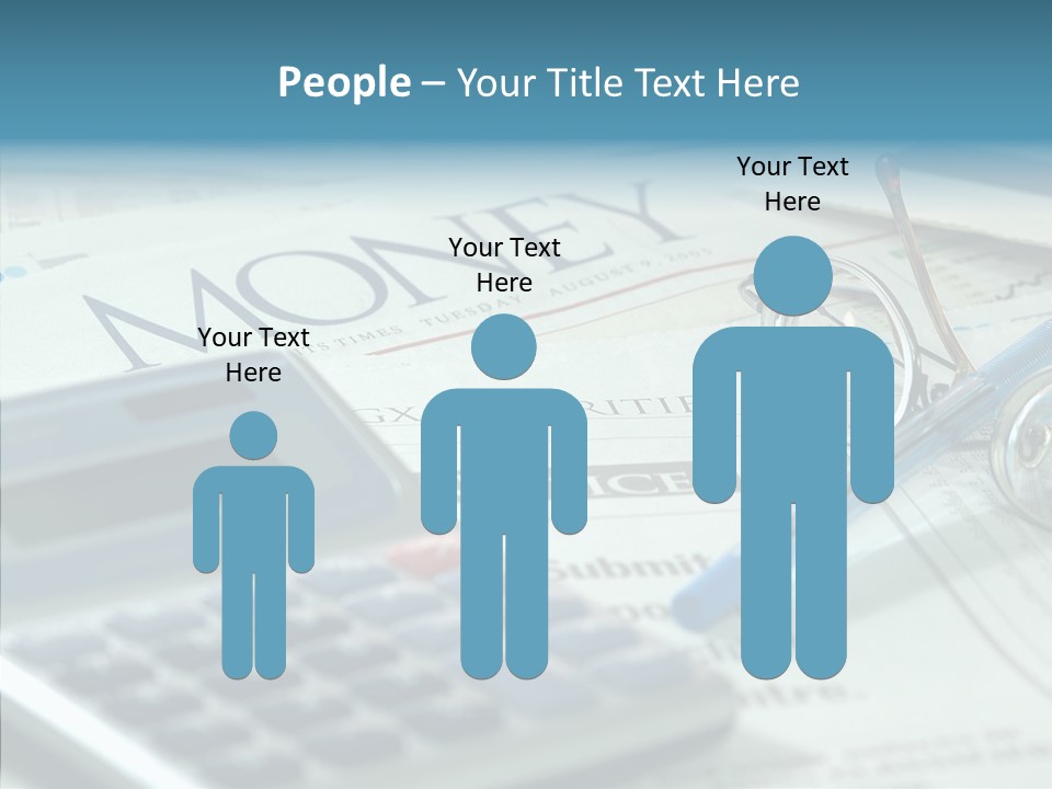 Care White Background Help PowerPoint Template