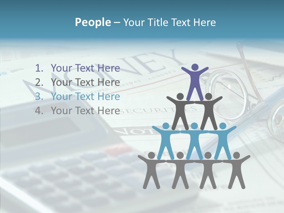 Care White Background Help PowerPoint Template