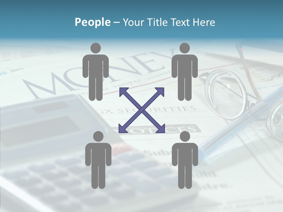 Care White Background Help PowerPoint Template