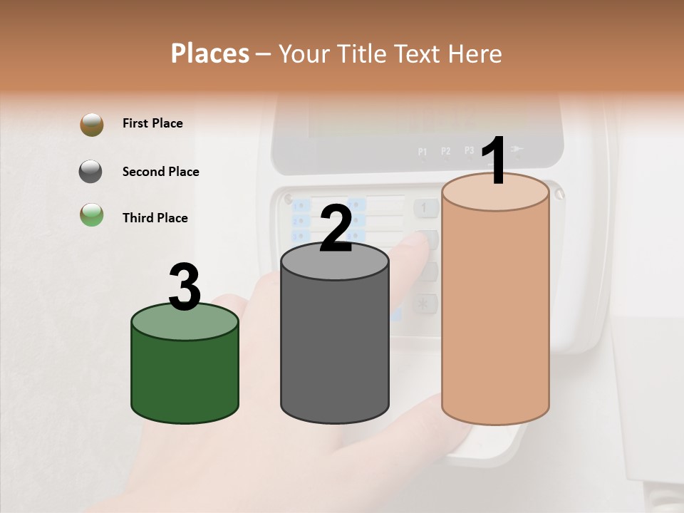 Touching Sharing Hold PowerPoint Template