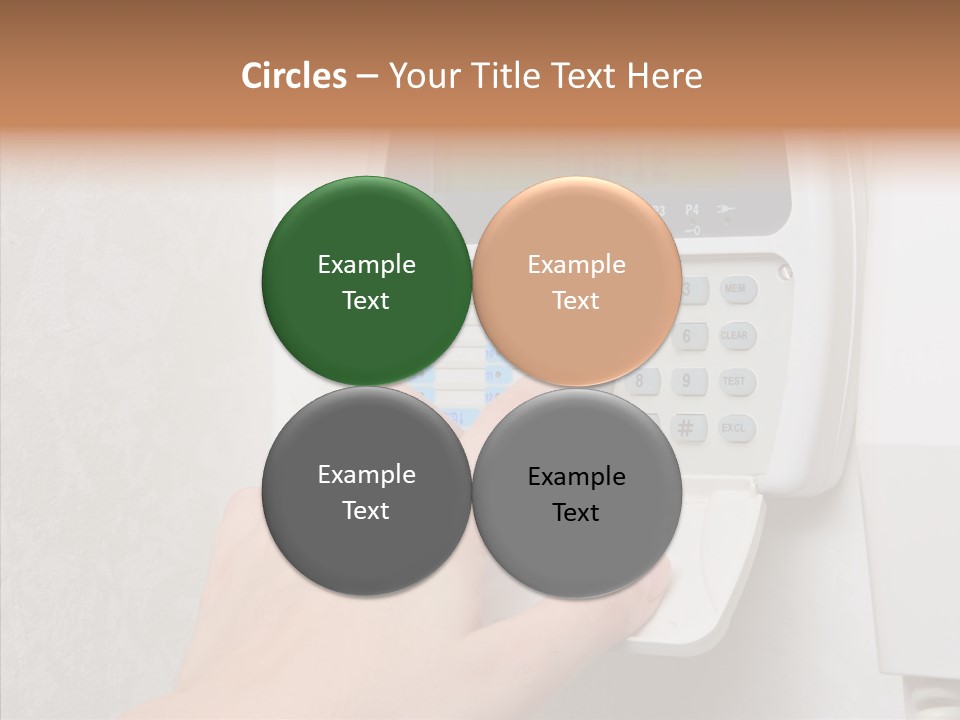 Touching Sharing Hold PowerPoint Template