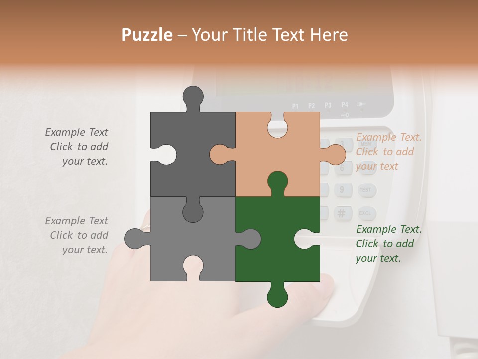 Touching Sharing Hold PowerPoint Template