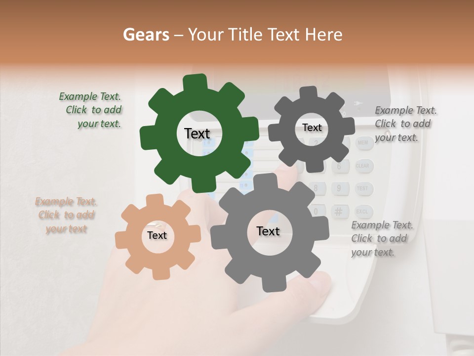 Touching Sharing Hold PowerPoint Template