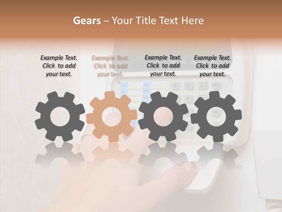 Touching Sharing Hold PowerPoint Template