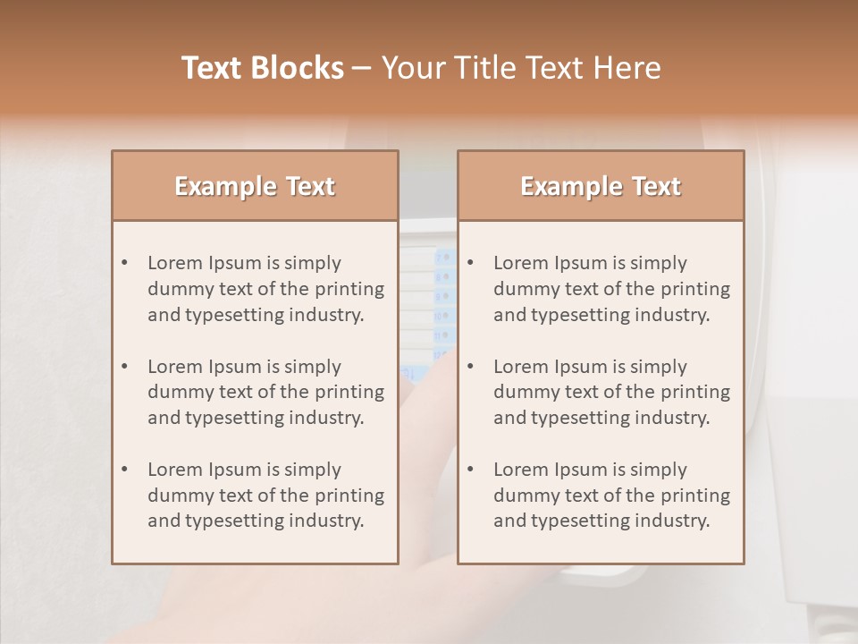 Touching Sharing Hold PowerPoint Template