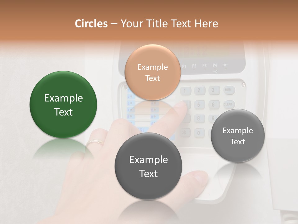 Touching Sharing Hold PowerPoint Template