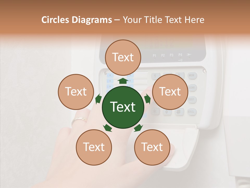 Touching Sharing Hold PowerPoint Template