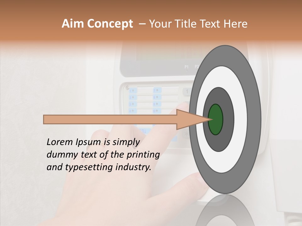 Touching Sharing Hold PowerPoint Template