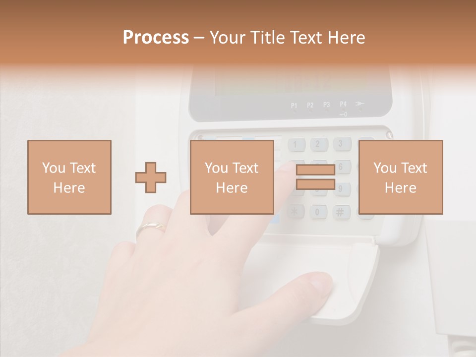 Touching Sharing Hold PowerPoint Template