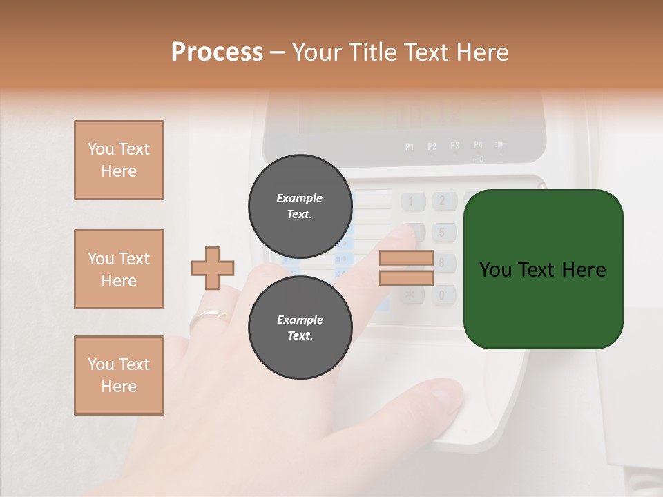 Touching Sharing Hold PowerPoint Template