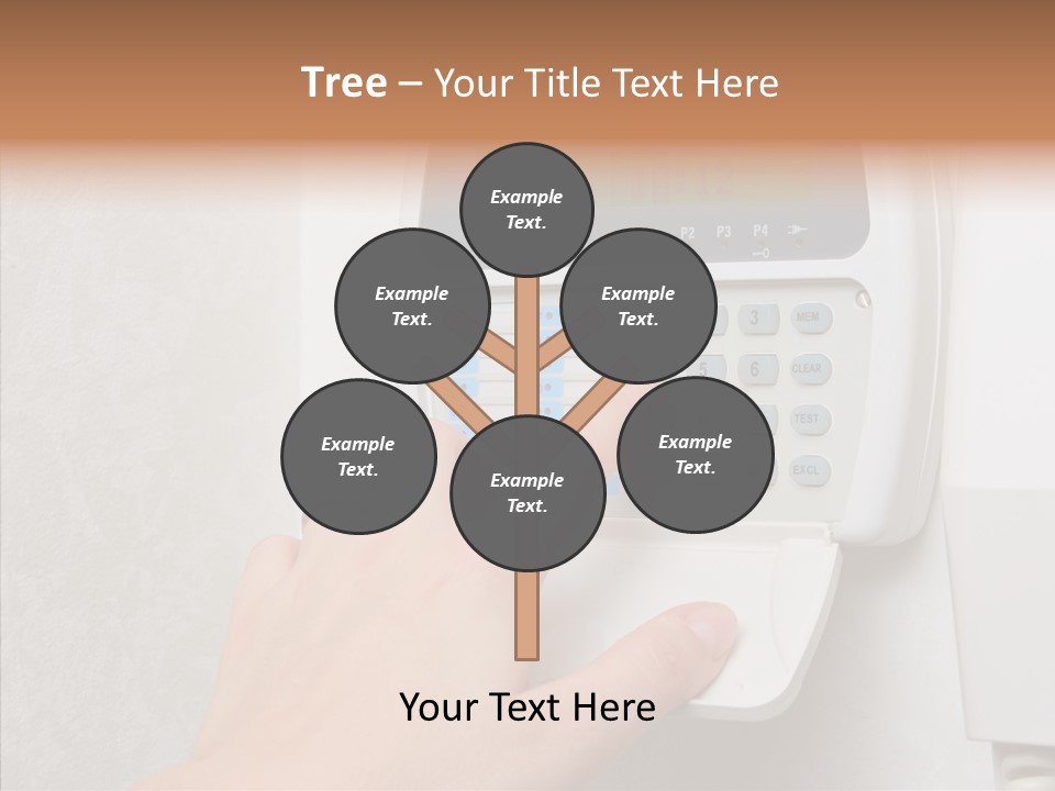 Touching Sharing Hold PowerPoint Template