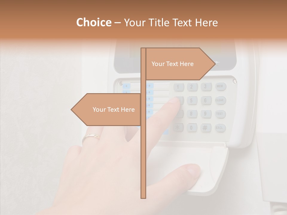 Touching Sharing Hold PowerPoint Template