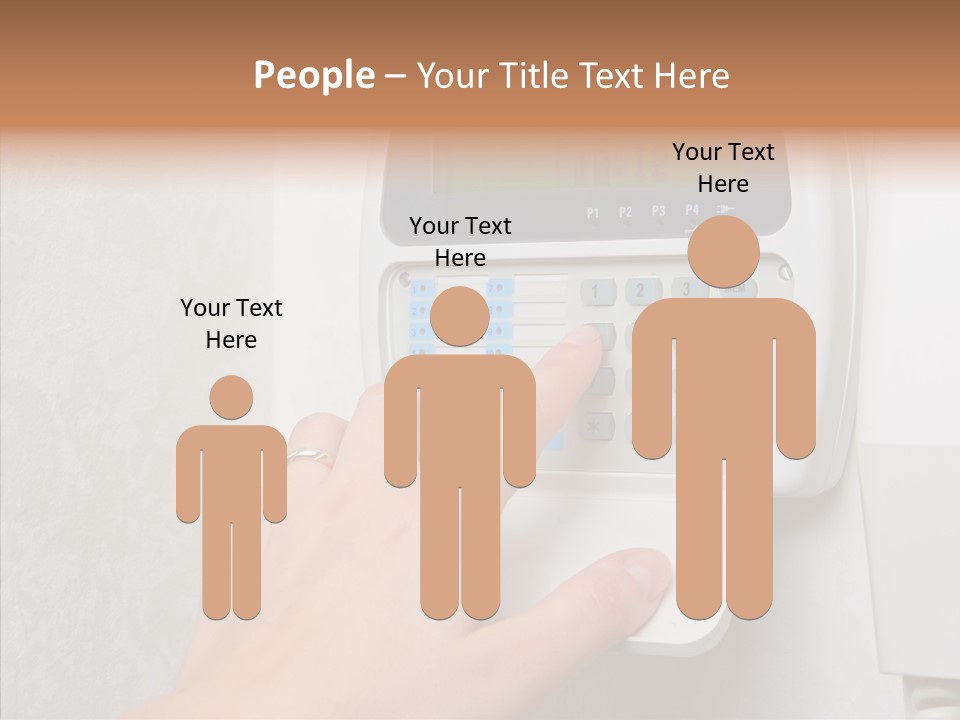 Touching Sharing Hold PowerPoint Template
