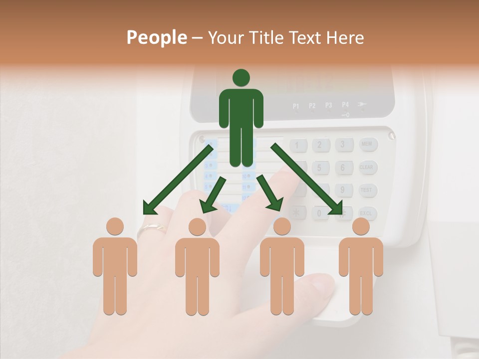 Touching Sharing Hold PowerPoint Template