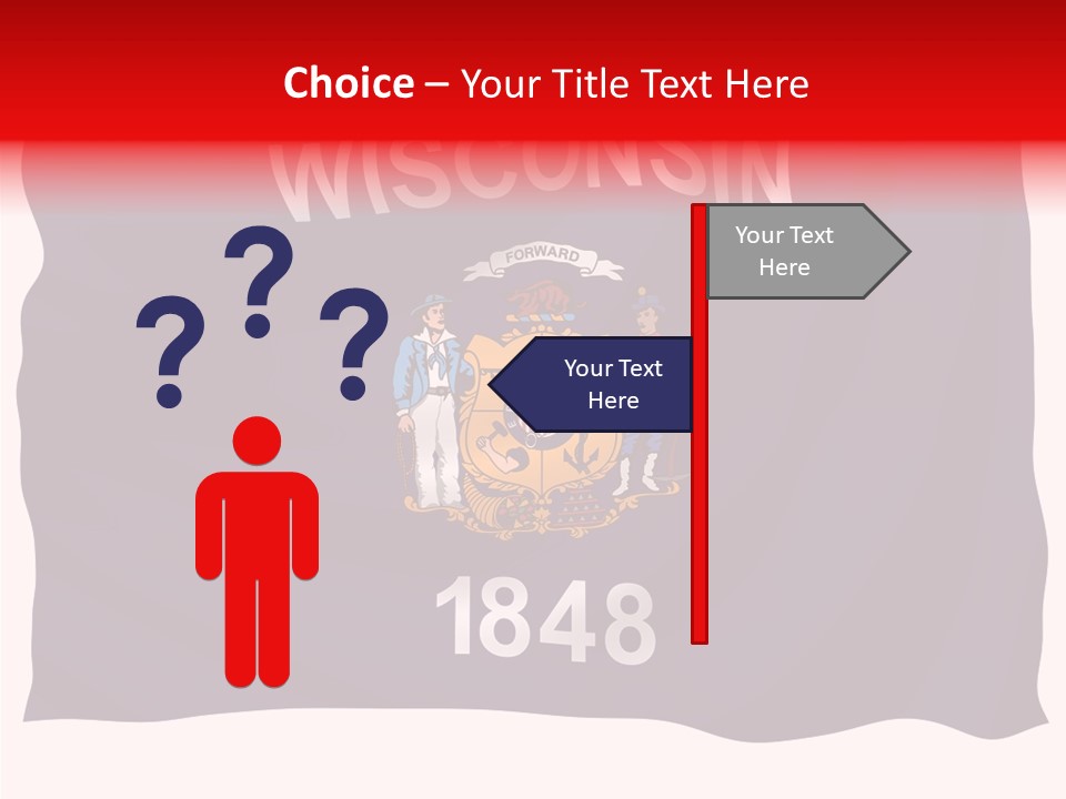 Female Young Help PowerPoint Template