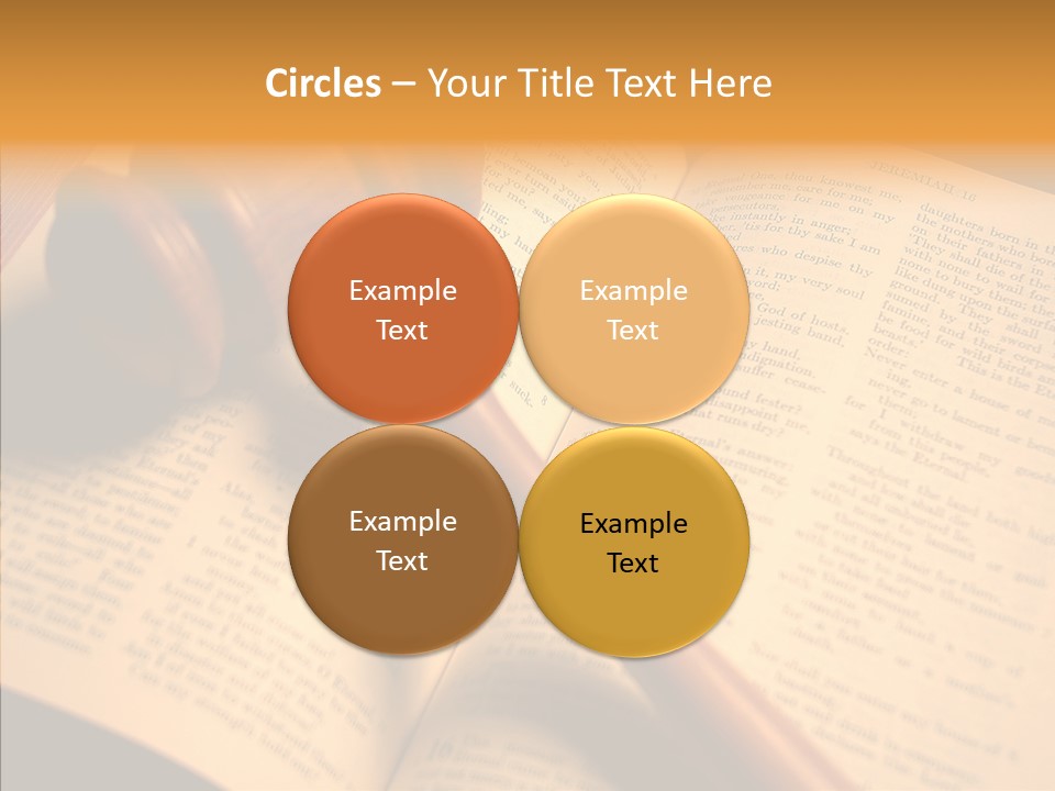 Female Aging Finger PowerPoint Template