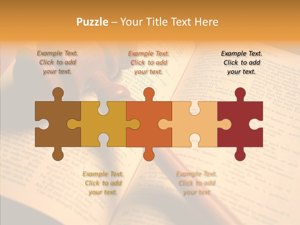 Female Aging Finger PowerPoint Template