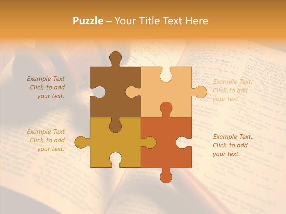 Female Aging Finger PowerPoint Template