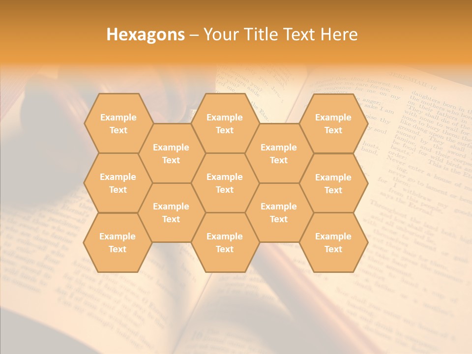 Female Aging Finger PowerPoint Template