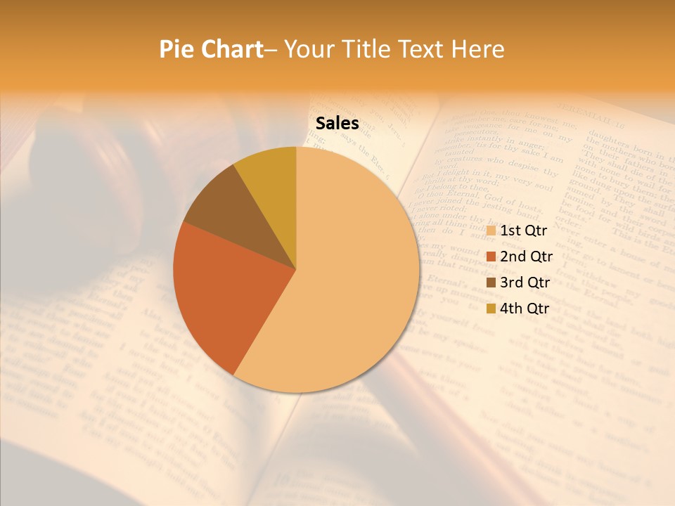 Female Aging Finger PowerPoint Template