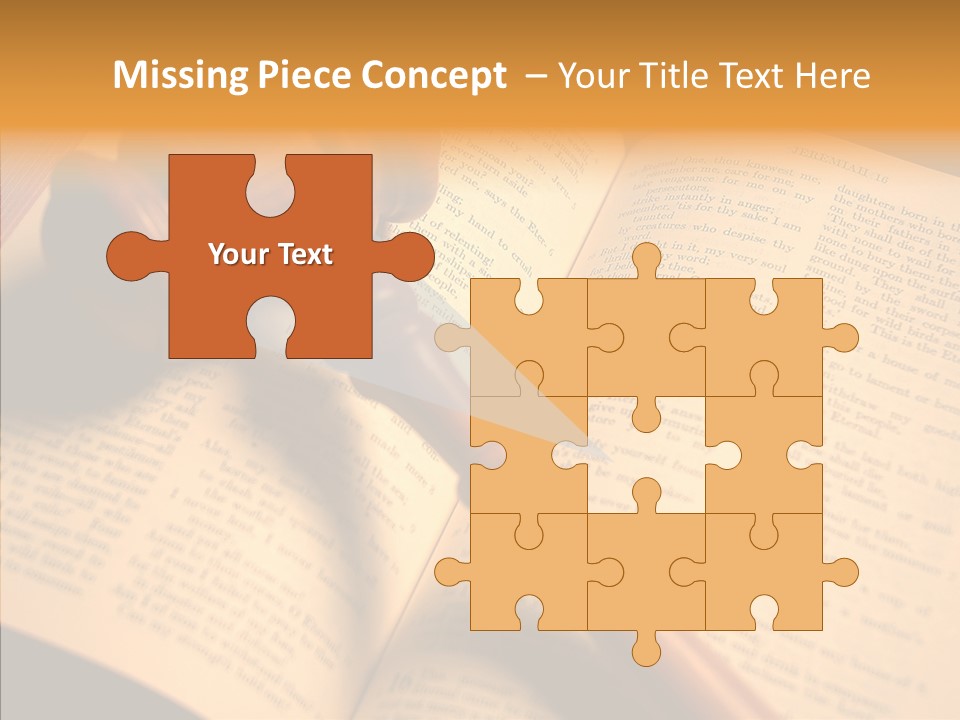 Female Aging Finger PowerPoint Template